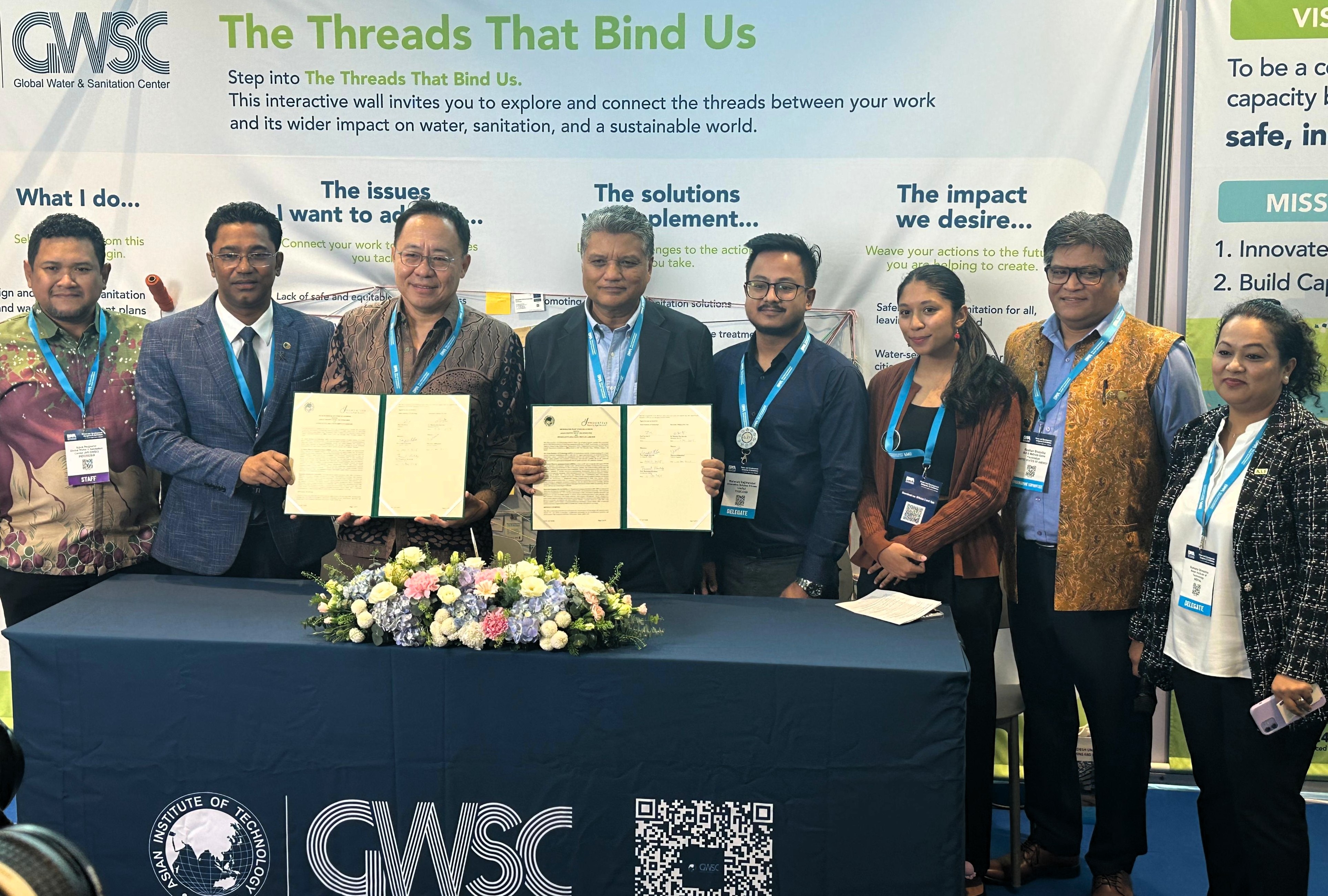 MoU Signing between Innovative Solution Pvt. Ltd. (ISPL) and Global Water & Sanitation Center, Asian Institute of Technology (GWSC-AIT)!